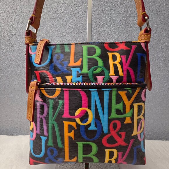 Authentic Dooney & Bourke Grafica Retro Multicolor Crossbody - PRICE IS FIRM - Picture 1 of 12